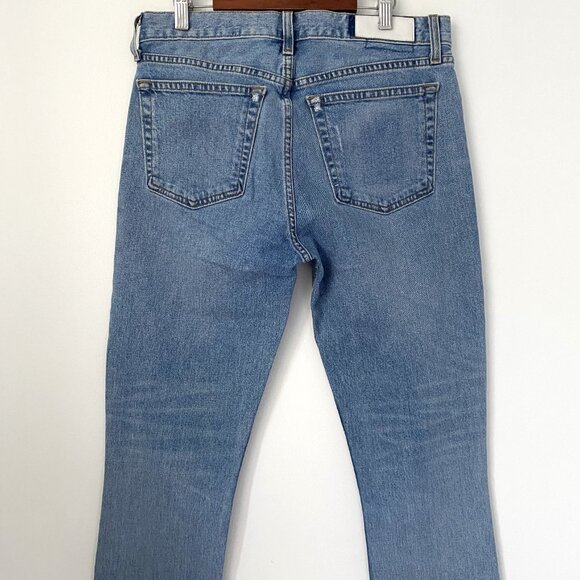 Re/Done Originals Straight Skinny Jeans Light Wash - Picture 11 of 16